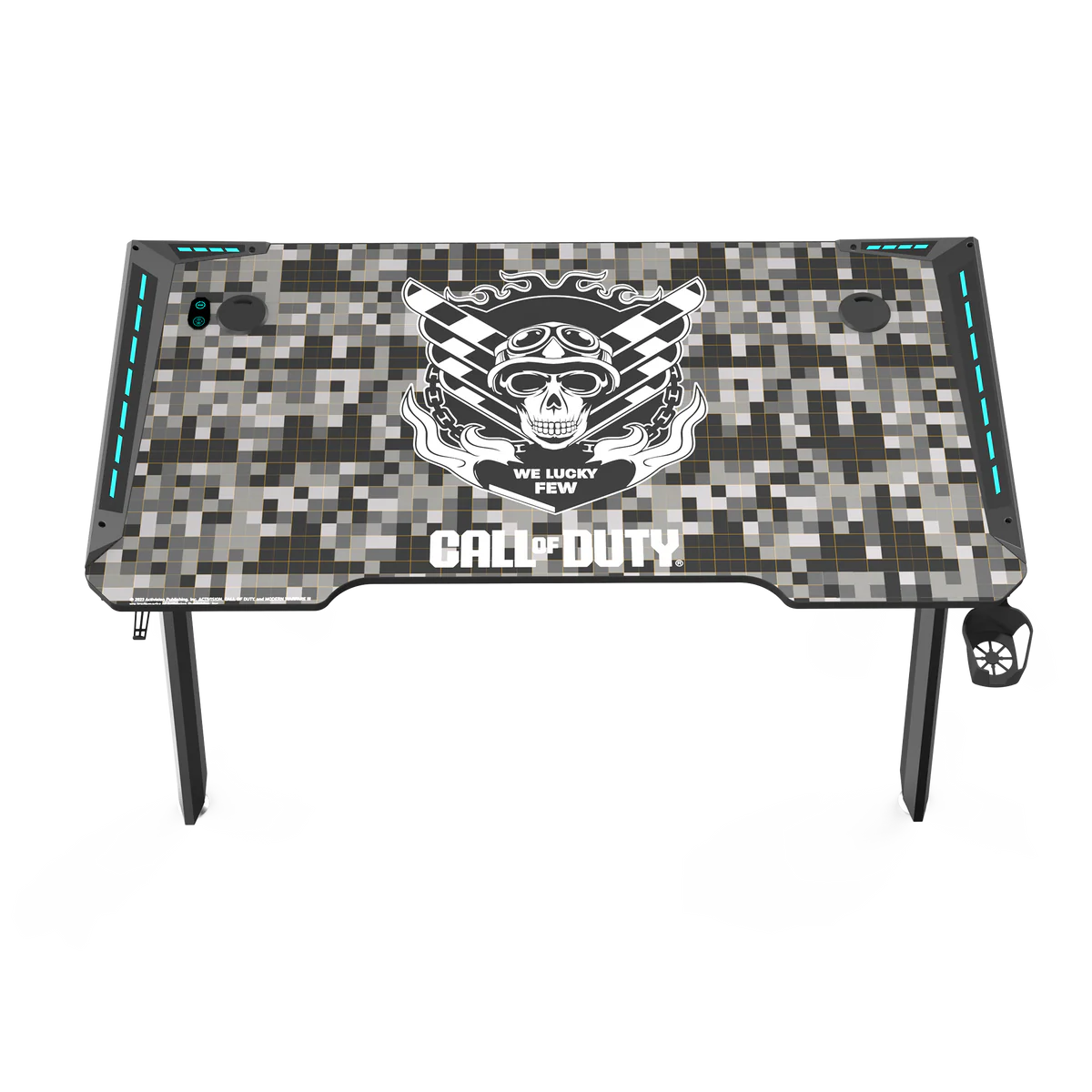 Gameon Call Of Duty (COD) Hawksbill Series RGB Flowing Light Gaming Desk Gameon Call Of Duty (COD) Hawksbill Series RGB Flowing Light Gaming Desk